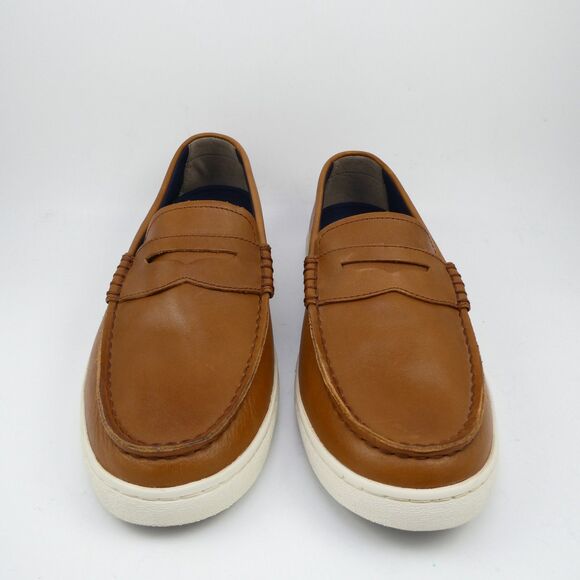Cole Haan Grand.Os Men\'s US 10.5 Brown Leather Nantucket II Loafers C27789